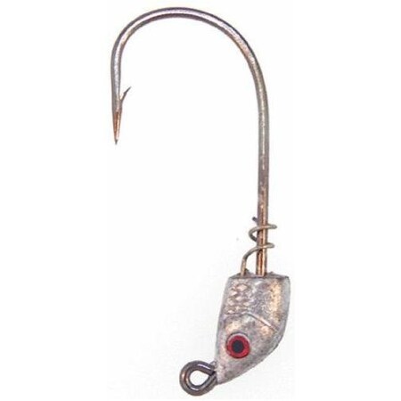 Bass Assassin Spring Lock Jighead, 14 Oz, 50 Hook LeadUnpainted, 3PK SLJA77001